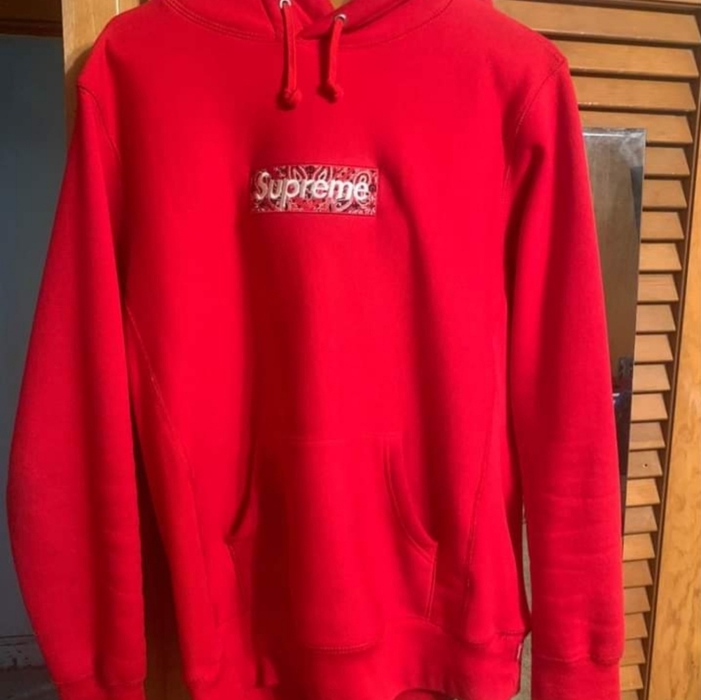 Supreme Bandana Box Logo Hoodie